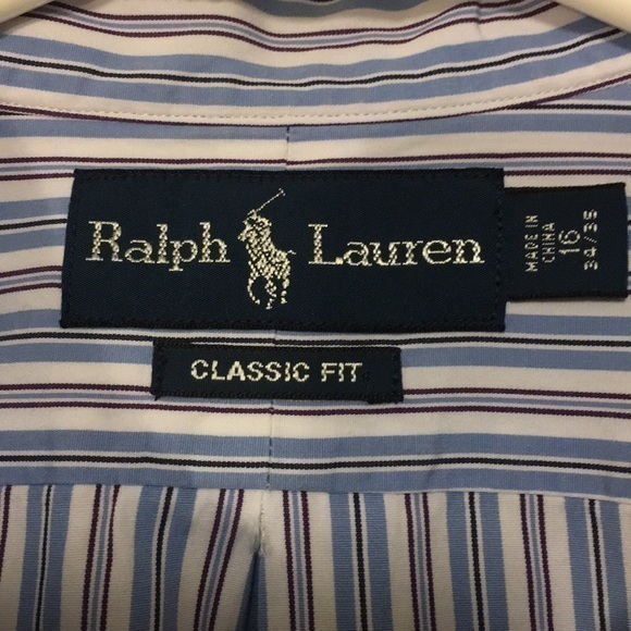 Ralph Lauren Men’s Button Down Shirt (RLPLB) - Picture 3 of 5
